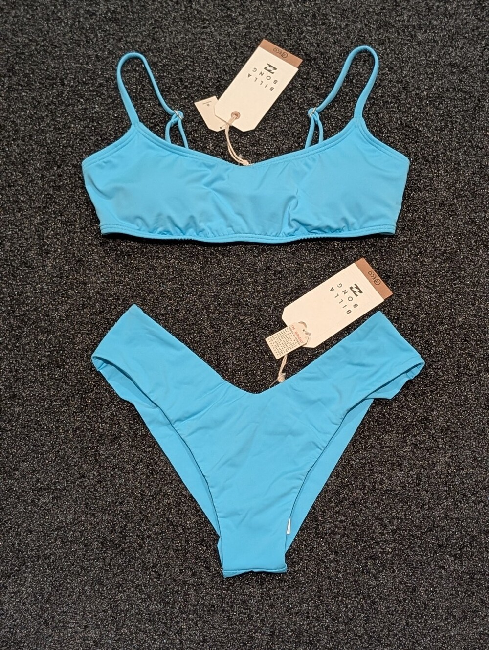 Billabong Bright Blue Two-Piece Bikini Set